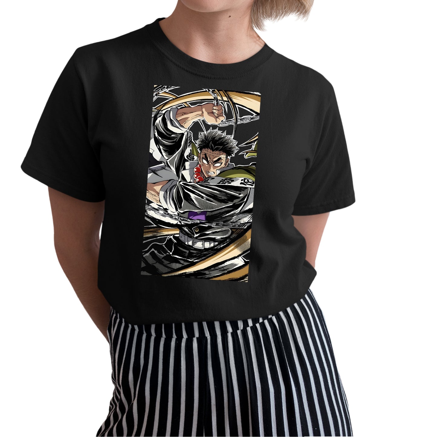 Gyomei Himejima Fighting Shirt | Demon Slayer: Kimetsu no Yaiba Premium Unisex T-Shirt