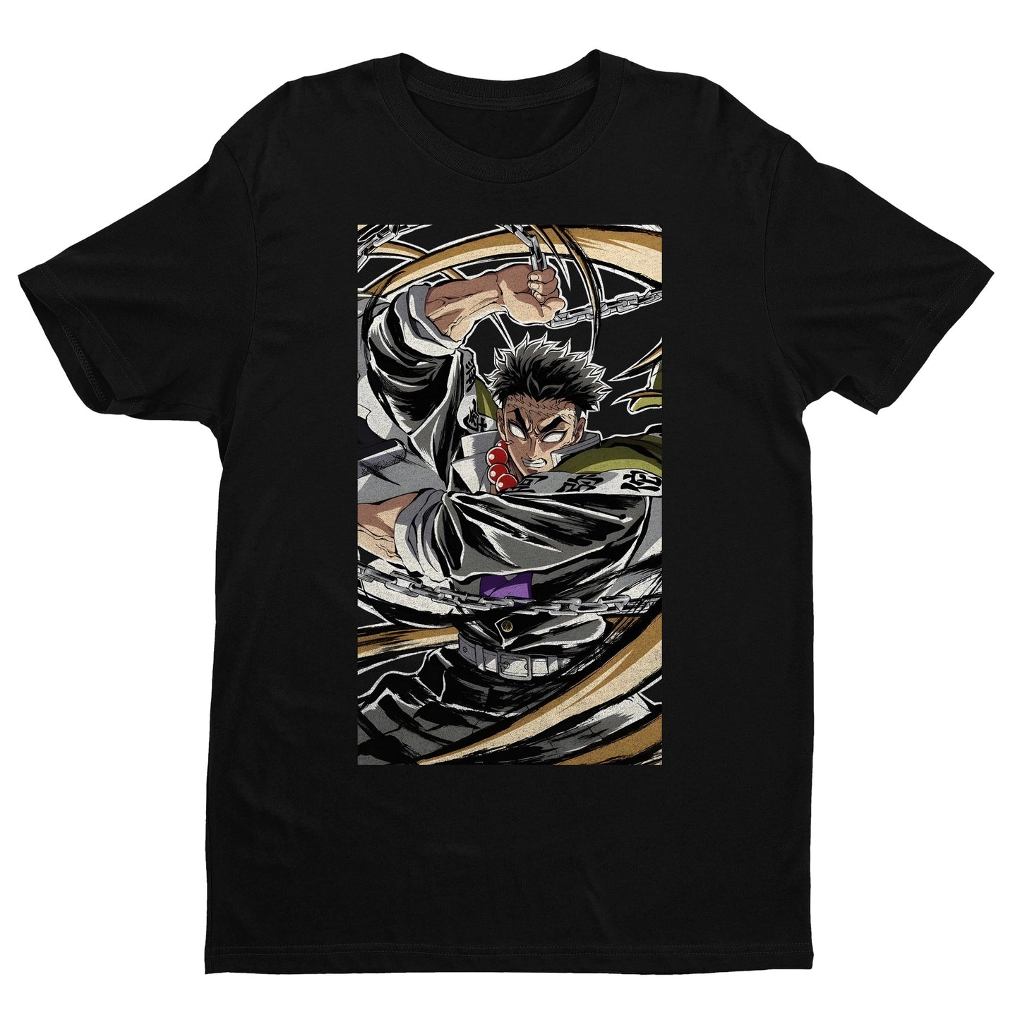 Gyomei Himejima Fighting Shirt | Demon Slayer: Kimetsu no Yaiba Premium Unisex T-Shirt