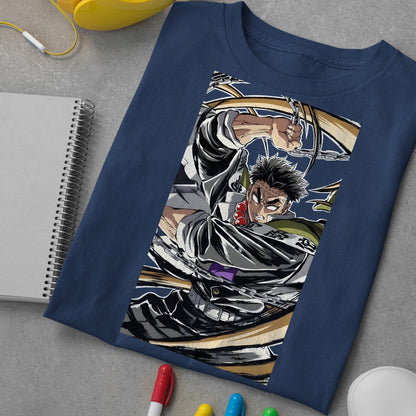 Gyomei Himejima Fighting Shirt | Demon Slayer: Kimetsu no Yaiba Premium Unisex T-Shirt