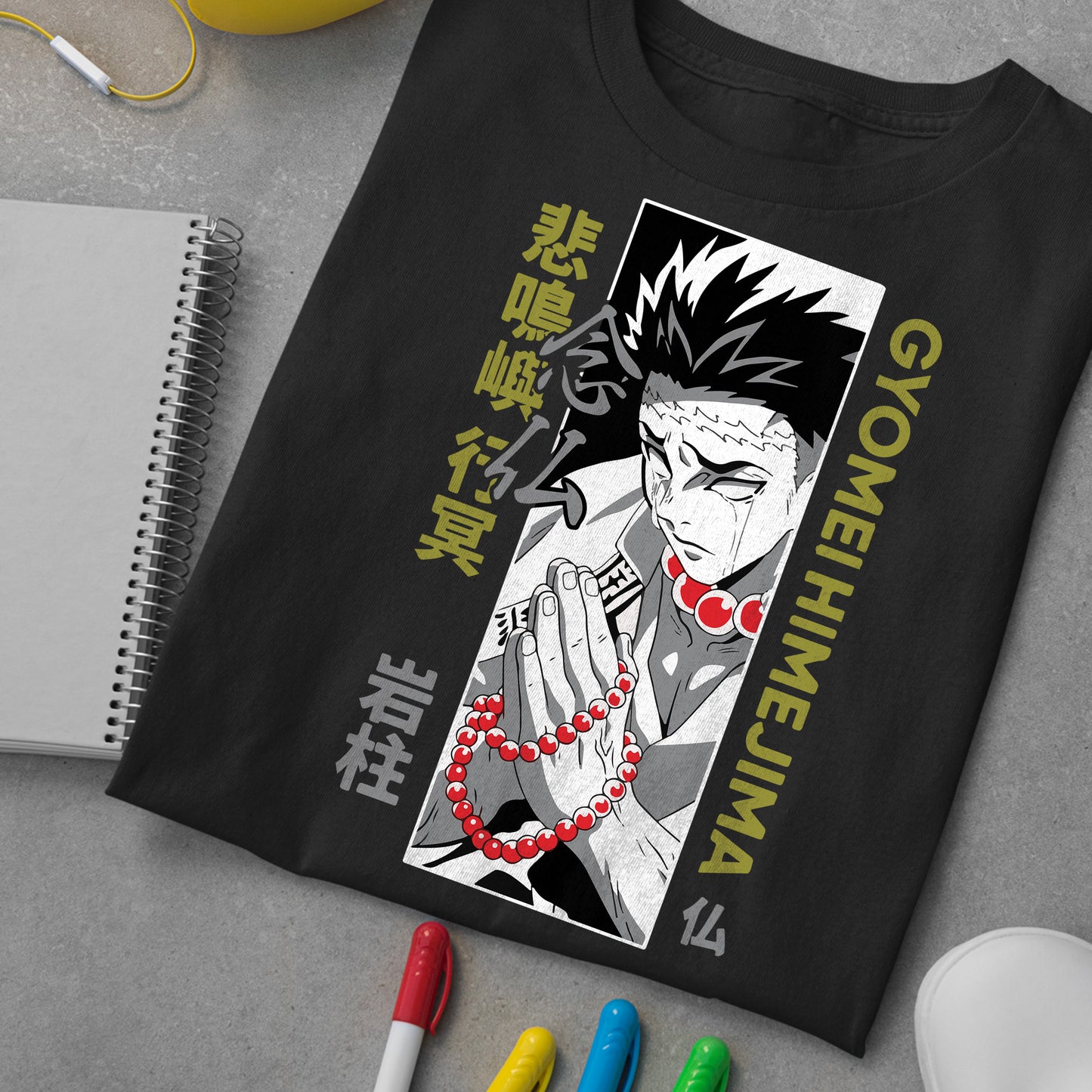Gyomei Himejima | Stone Hashira | Demon Slayer: Kimetsu no Yaiba Premium Unisex T-Shirt