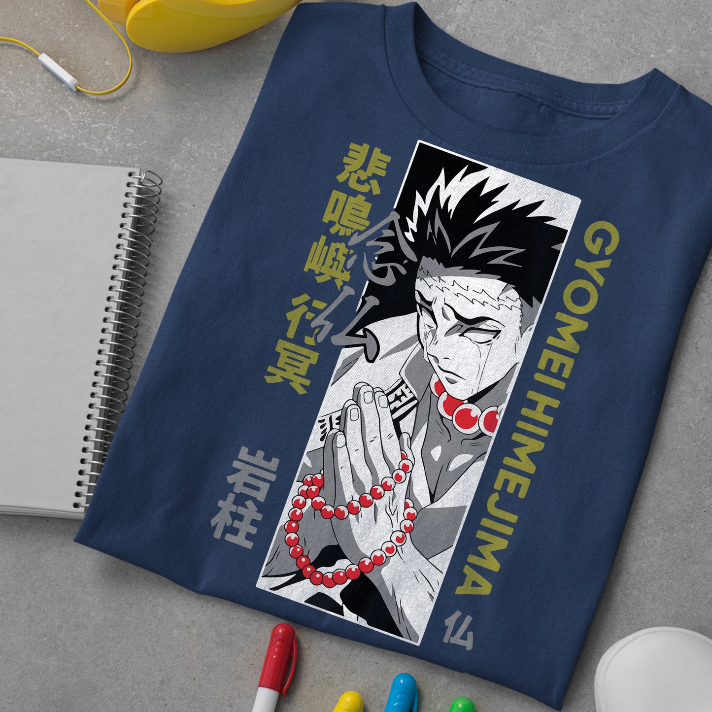Gyomei Himejima | Stone Hashira | Demon Slayer: Kimetsu no Yaiba Premium Unisex T-Shirt