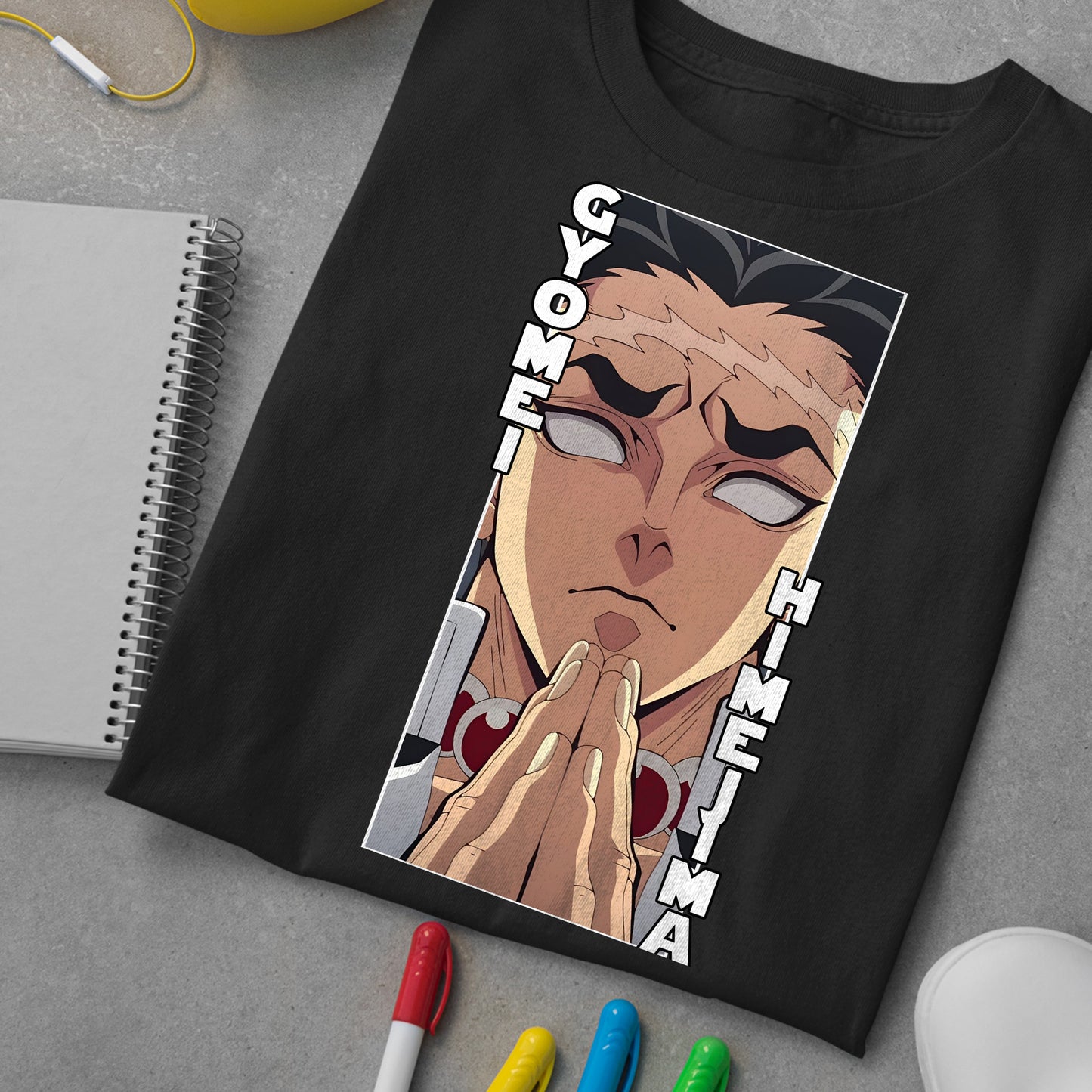 Gyomei Himejima Praying | Demon Slayer: Kimetsu no Yaiba Premium Unisex T-Shirt