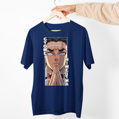 Gyomei Himejima Praying | Demon Slayer: Kimetsu no Yaiba Premium Unisex T-Shirt