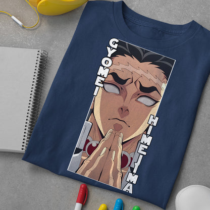 Gyomei Himejima Praying | Demon Slayer: Kimetsu no Yaiba Premium Unisex T-Shirt