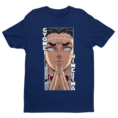 Gyomei Himejima Praying | Demon Slayer: Kimetsu no Yaiba Premium Unisex T-Shirt