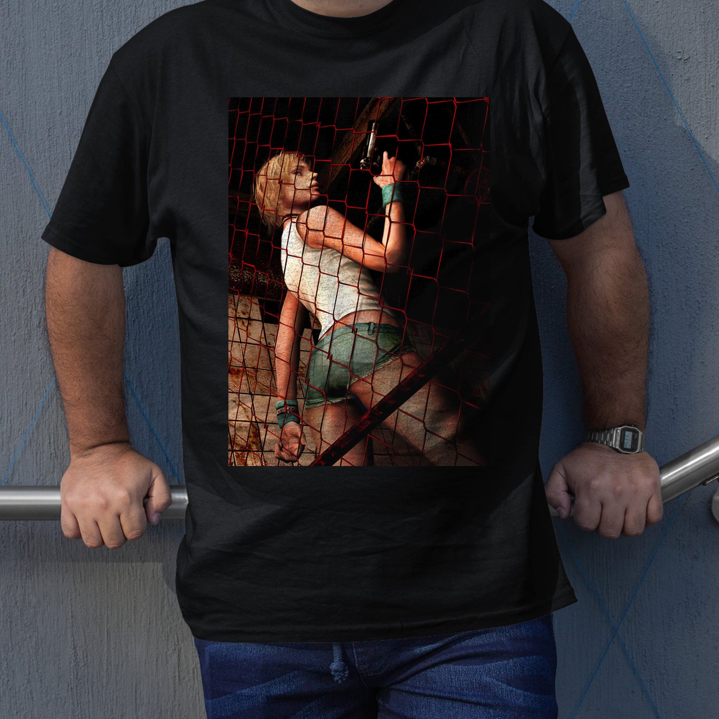 Heather Mason V2 Silent Hill 3 Cover Premium Unisex T-shirt