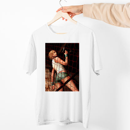 Heather Mason V2 Silent Hill 3 Cover Premium Unisex T-shirt