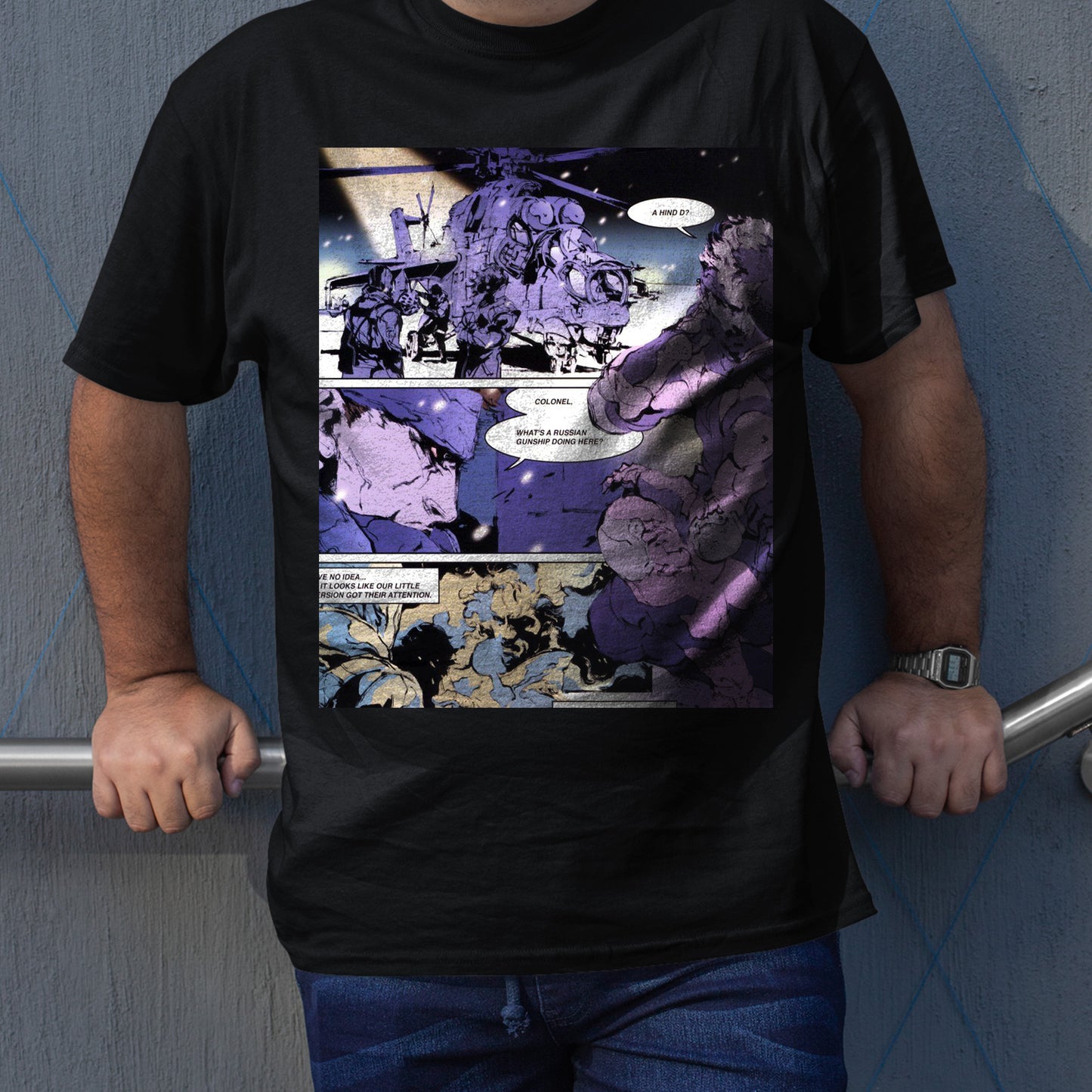 Hind D | Metal Gear Solid Snake V1 Premium Unisex T-shirt