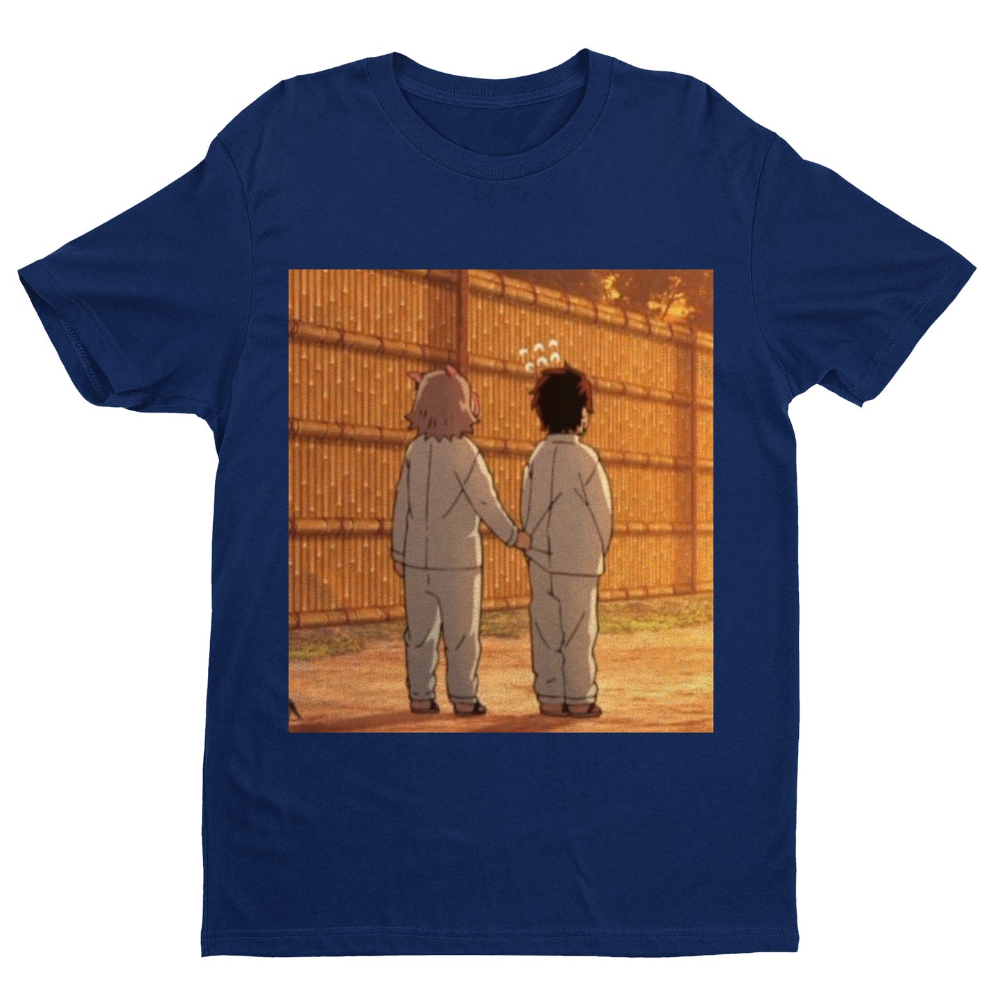 Inosuke & Tanjiro KNY Shy | Demon Slayer: Kimetsu no Yaiba Premium Unisex T-Shirt