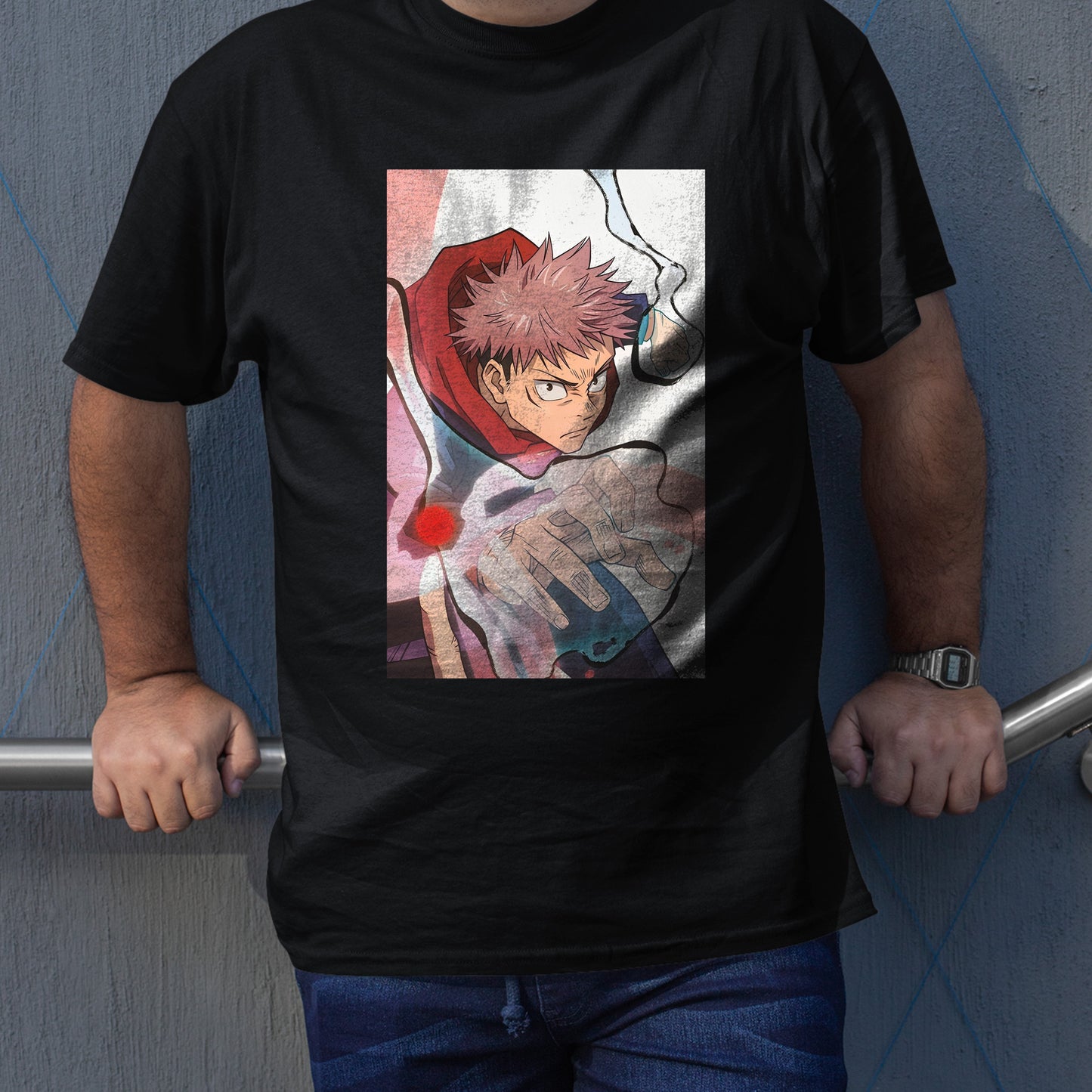 Itadori Punch Art | Jujutsu Kaisen Premium Unisex T-Shirt
