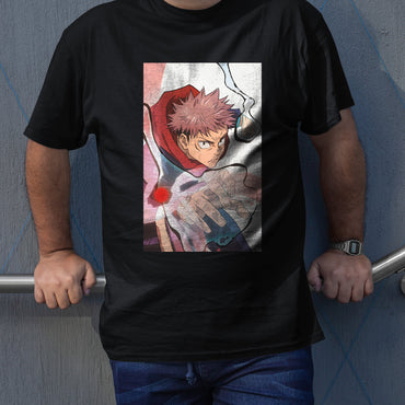 Itadori Punch Art | Jujutsu Kaisen Premium Unisex T-Shirt