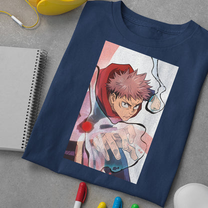 Itadori Punch Art | Jujutsu Kaisen Premium Unisex T-Shirt