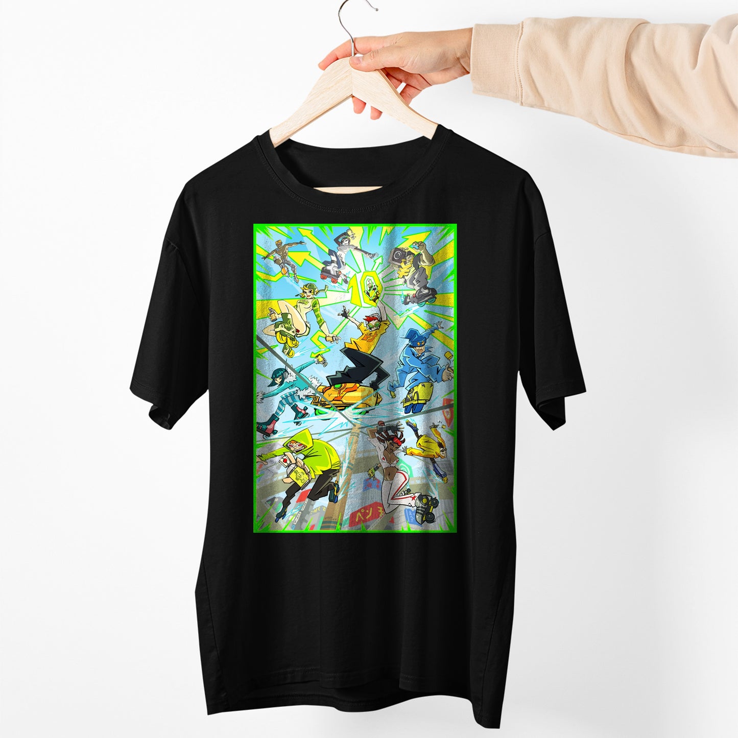 Jet Set Radio Jet Grind Radio Cover V3 Premium Unisex T-shirt