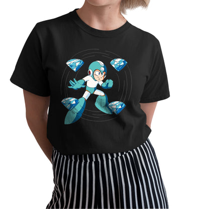 Jewel Satellite Mega Boy Rockman Premium Unisex T-shirt