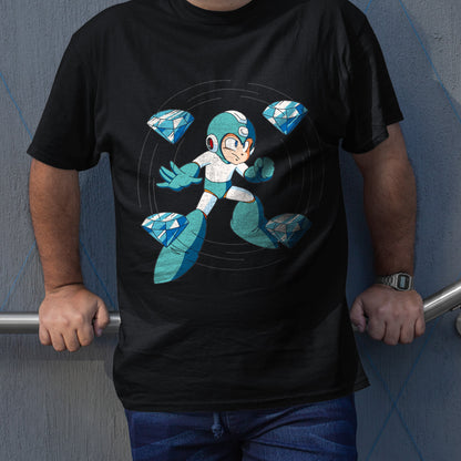 Jewel Satellite Mega Boy Rockman Premium Unisex T-shirt