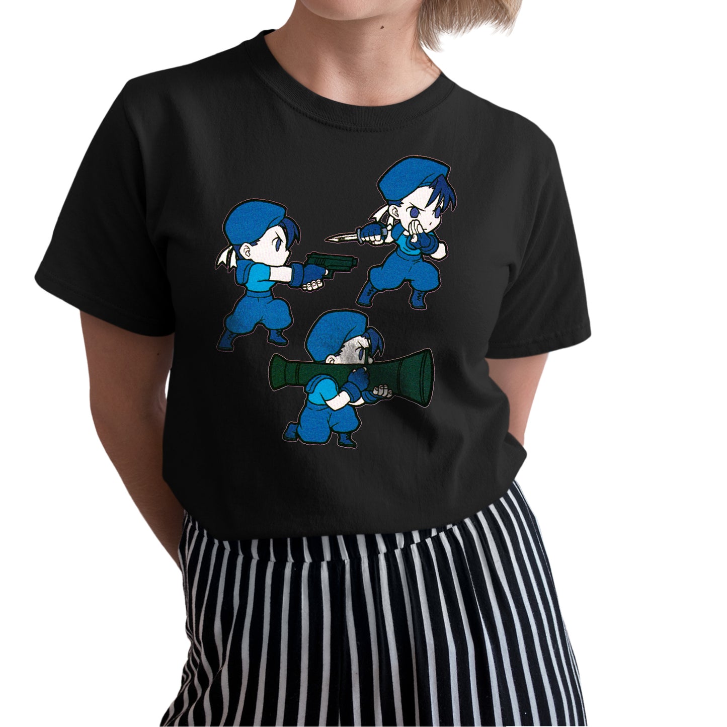 Jill Chun Valentine Li Varients | Ghibi Art Premium Unisex T-shirt