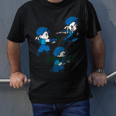 Jill Chun Valentine Li Varients | Ghibi Art Premium Unisex T-shirt