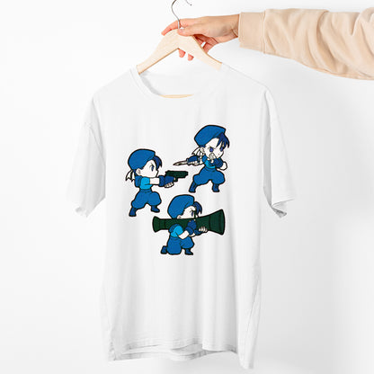 Jill Chun Valentine Li Varients | Ghibi Art Premium Unisex T-shirt