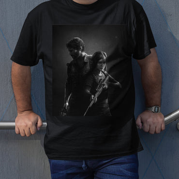 Joel & Ellie TLOU V2 Unisex T-shirt, Gamer Shirt, Gaming Gift