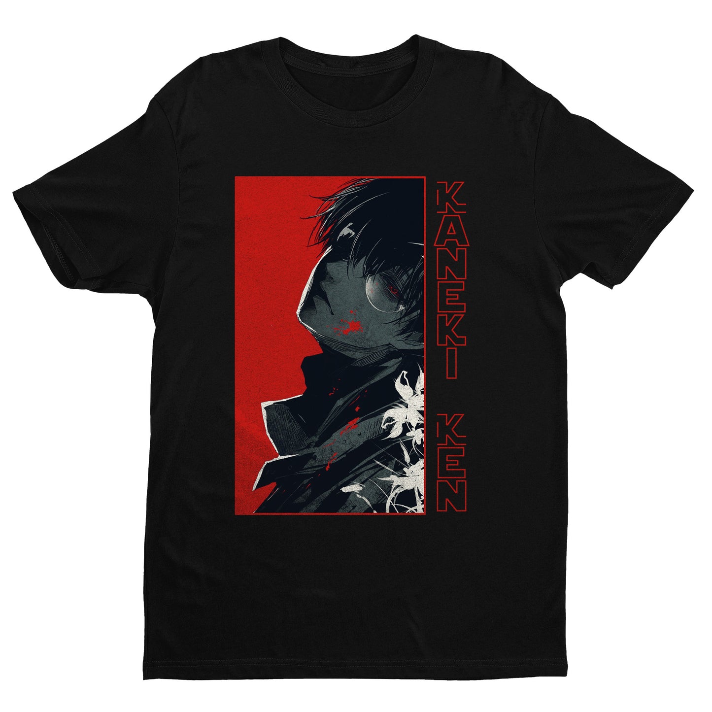 Kaneki Ken Tokyo Ghoul Shirt, Tokyo Ghoul Shirt, Kaneki Shirt, Anime Shirt, Gifts For Him, Gifts For Her, Japanese Streetwear, Anime Tshirt, Unisex Shirt