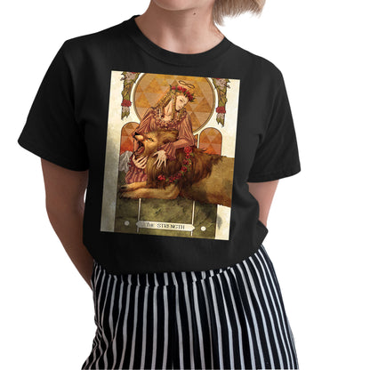 Karin Street Fighting Tarot Card Premium Unisex T-shirt