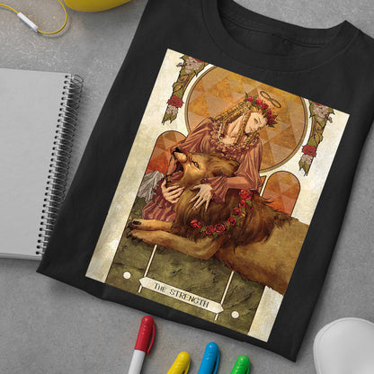 Karin Street Fighting Tarot Card Premium Unisex T-shirt