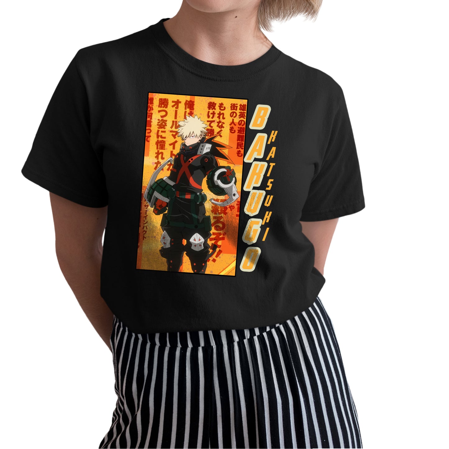 Katsuki Bakugo Hero Academy Shirt, Hero Academia Shirt, Anime Shirt, Anime Graphic Tee, Gift For Him, Gift For Her, Unisex Shirt, Japanese Streetwear, Anime Gifts