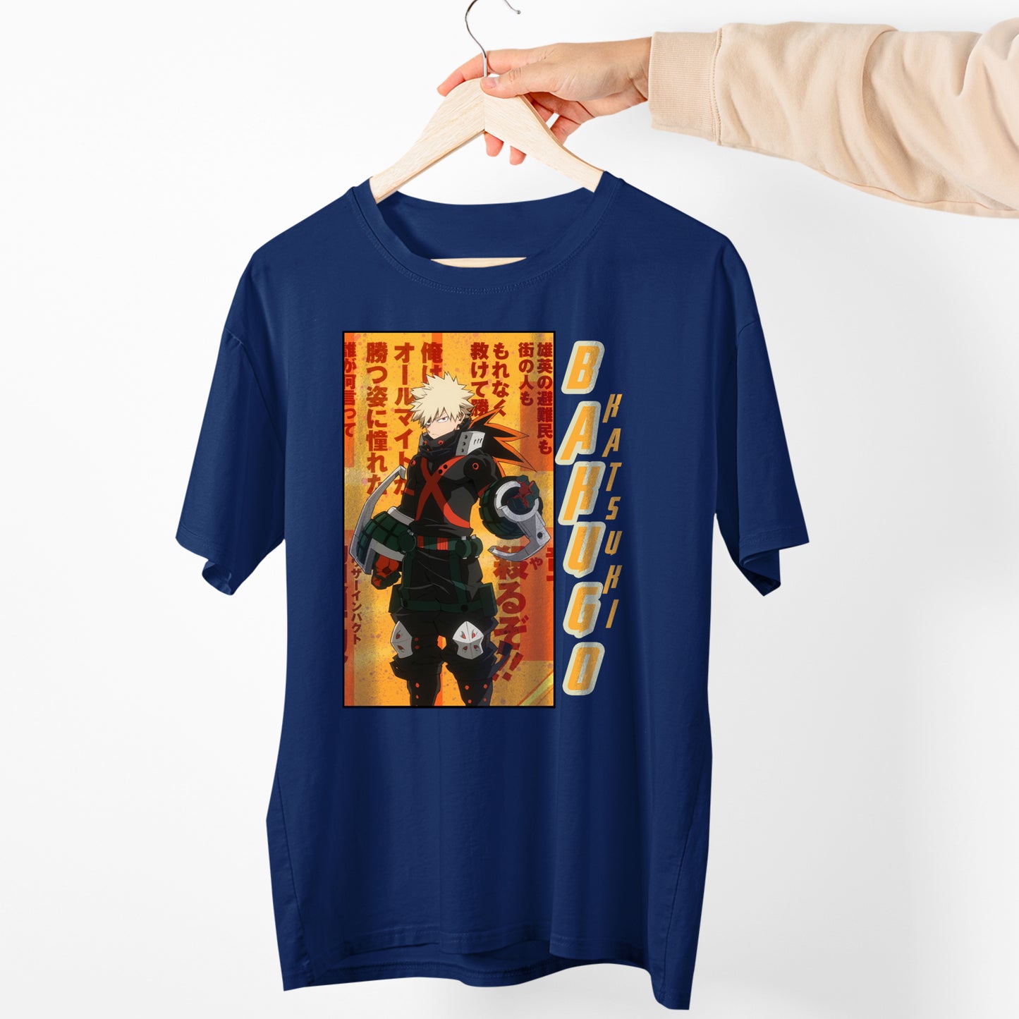 Katsuki Bakugo Hero Academy Shirt, Hero Academia Shirt, Anime Shirt, Anime Graphic Tee, Gift For Him, Gift For Her, Unisex Shirt, Japanese Streetwear, Anime Gifts