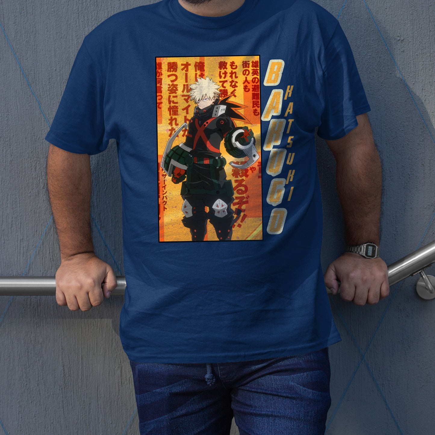 Katsuki Bakugo Hero Academy Shirt, Hero Academia Shirt, Anime Shirt, Anime Graphic Tee, Gift For Him, Gift For Her, Unisex Shirt, Japanese Streetwear, Anime Gifts