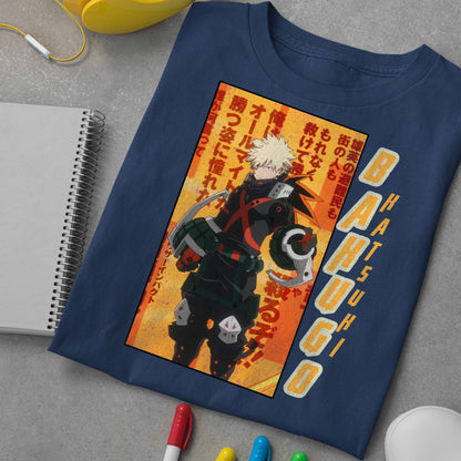 Katsuki Bakugo Hero Academy Shirt, Hero Academia Shirt, Anime Shirt, Anime Graphic Tee, Gift For Him, Gift For Her, Unisex Shirt, Japanese Streetwear, Anime Gifts