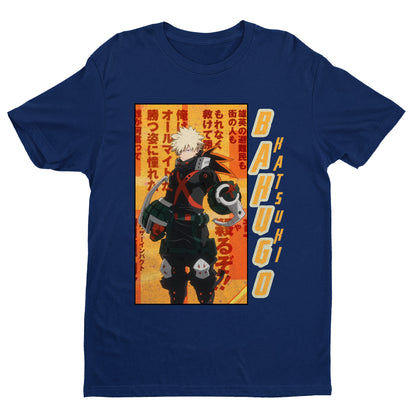 Katsuki Bakugo Hero Academy Shirt, Hero Academia Shirt, Anime Shirt, Anime Graphic Tee, Gift For Him, Gift For Her, Unisex Shirt, Japanese Streetwear, Anime Gifts