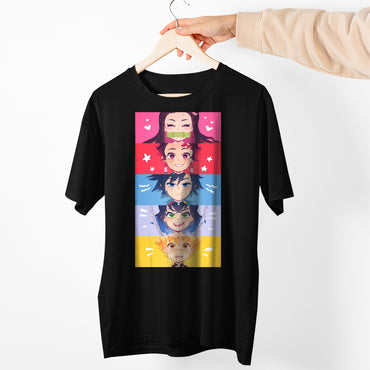 Kimetsu no Yaiba DemonSlayer Characters Ghibli Style | Demon Slayer: Kimetsu no Yaiba Premium Unisex T-Shirt