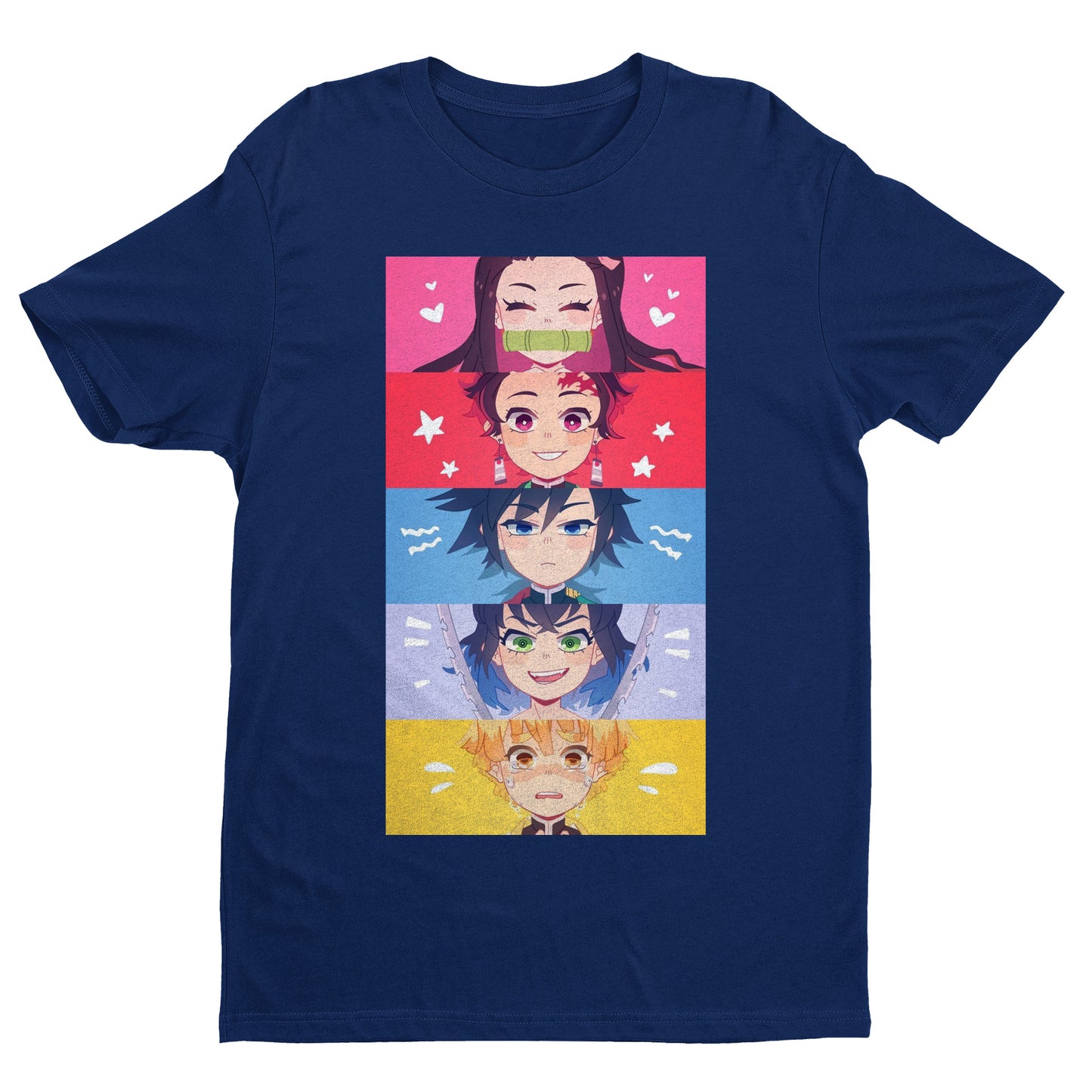 Kimetsu no Yaiba DemonSlayer Characters Ghibli Style | Demon Slayer: Kimetsu no Yaiba Premium Unisex T-Shirt