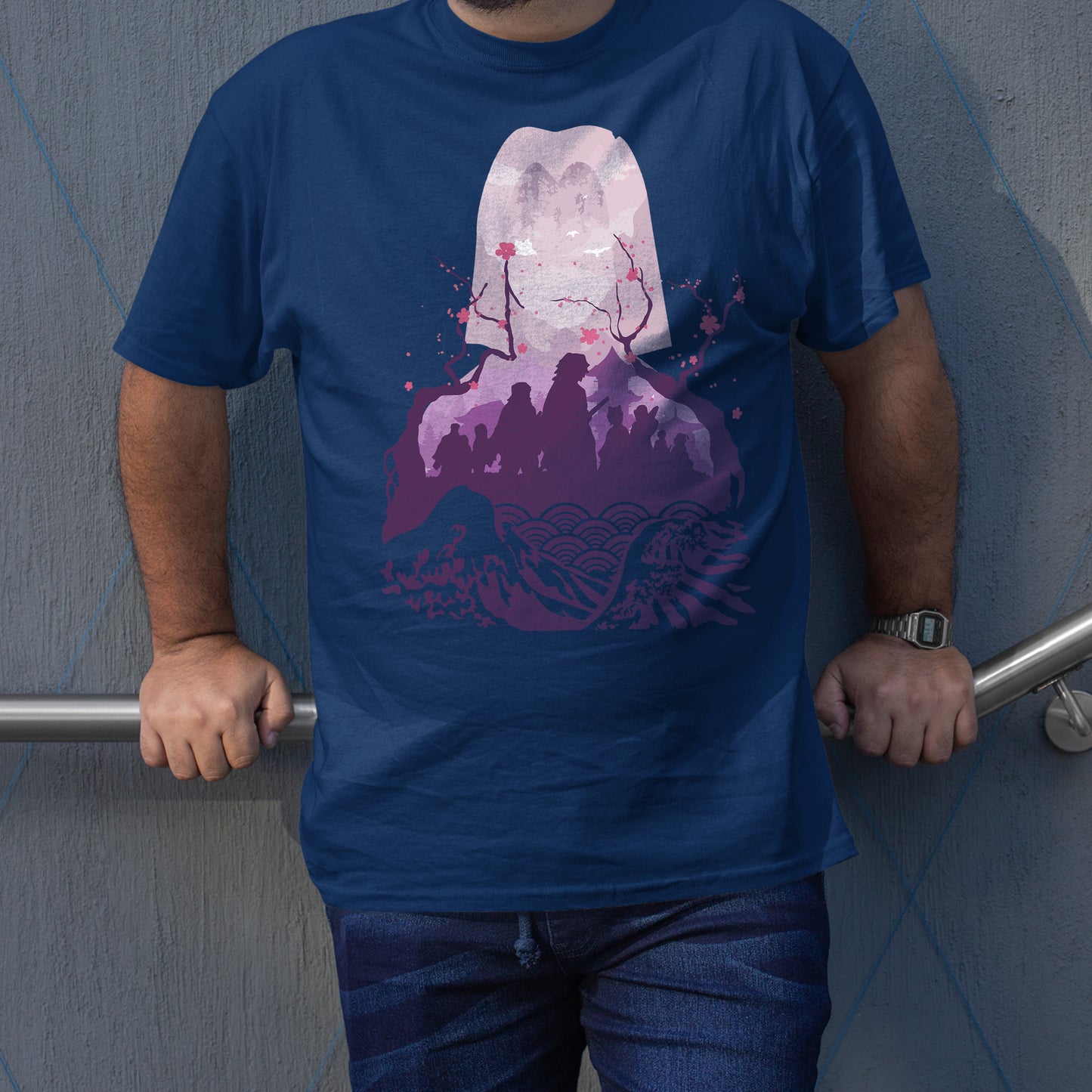 Kagaya Ubuyashiki Leader of Demon Slayer Corps | Demon Slayer: Kimetsu no Yaiba Premium Unisex T-Shirt