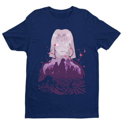 Kagaya Ubuyashiki Leader of Demon Slayer Corps | Demon Slayer: Kimetsu no Yaiba Premium Unisex T-Shirt