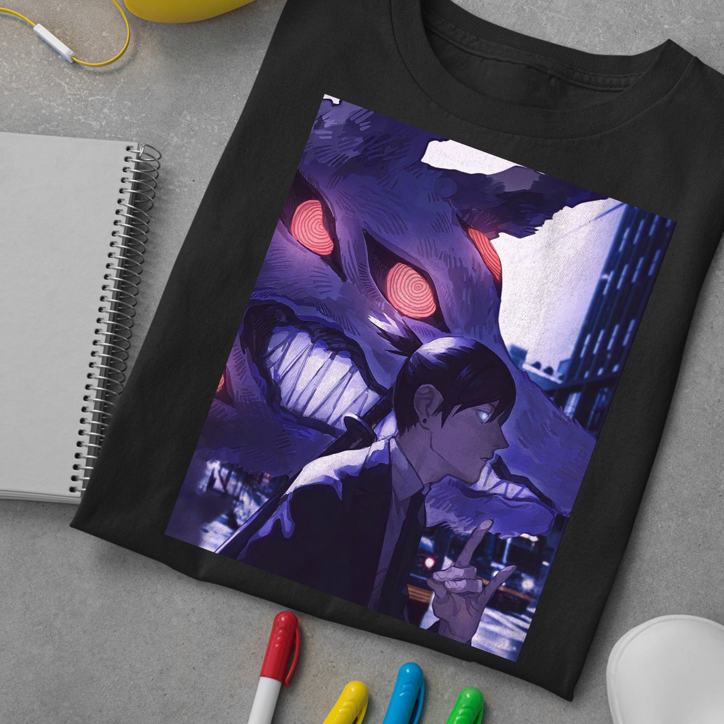 Kon Summon ChainsawMan Shirt, Chainsaw Devil Shirt, Chainsaw Man Shirt, Kon Summon Shirt