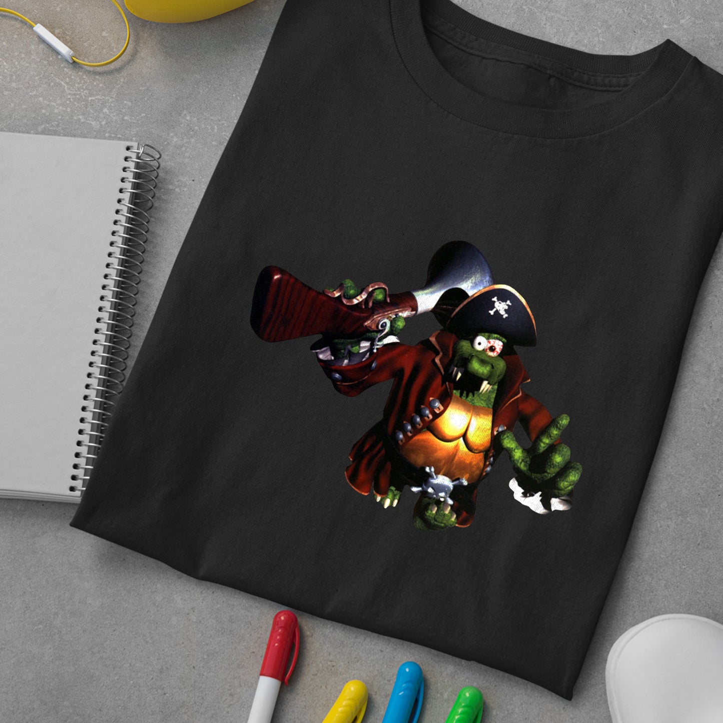 Kpt Rool Unisex T-shirt, Gamer Shirt, Gaming Gift