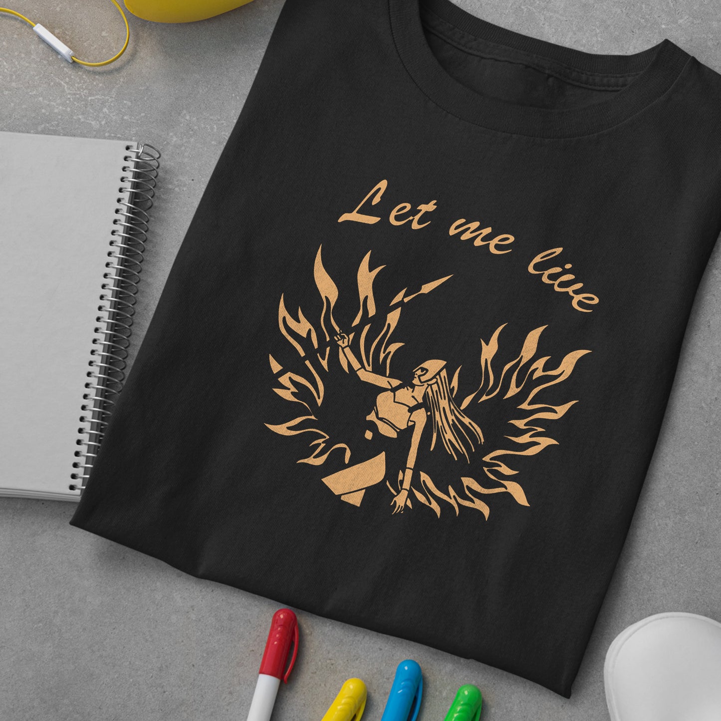 Let Me Live V2 Residence Evil Unisex T-shirt, Gamer Shirt, Gaming Gift