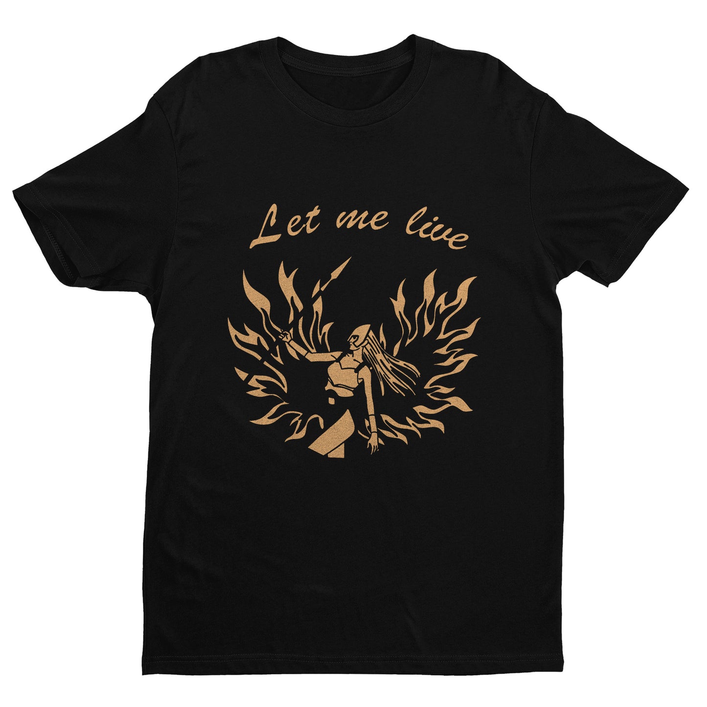 Let Me Live V2 Residence Evil Unisex T-shirt, Gamer Shirt, Gaming Gift
