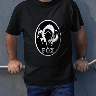 MGO MGO2R Fox Animal Rank Unisex T-shirt, Gamer Shirt, Gaming Gift