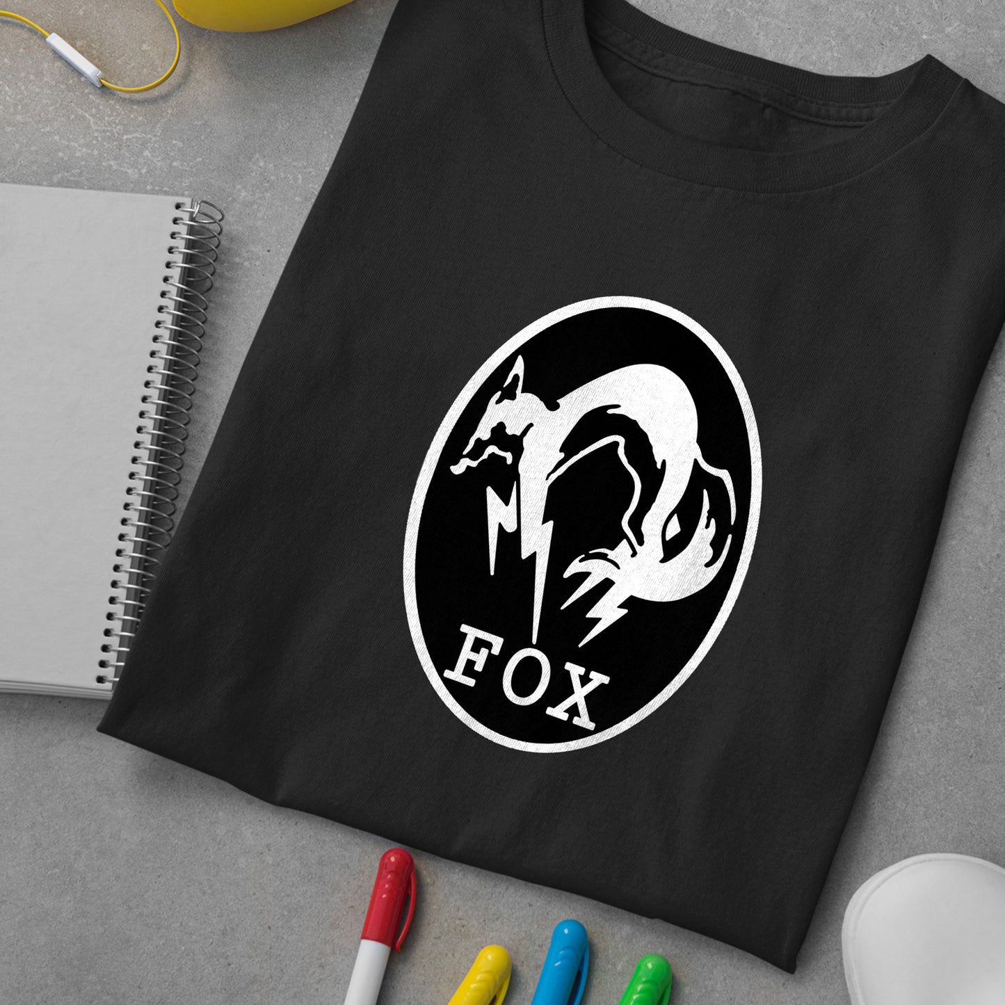Metal Gear Online | Fox Animal Rank Premium Unisex T-shirt