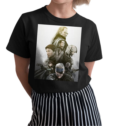 MGS 4 Promo Unisex T-shirt, Gamer Shirt, Gaming Gift