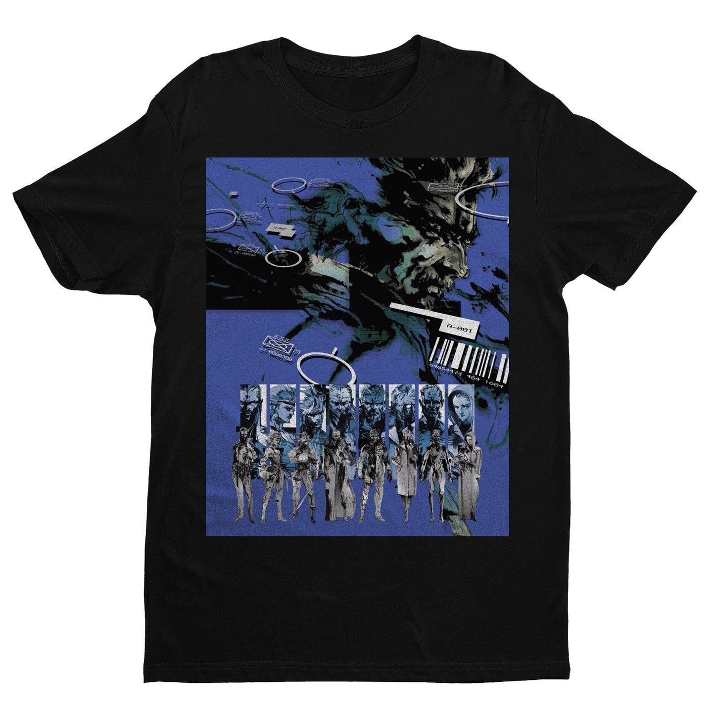 MGS 4 Promotional Cover Unisex T-shirt, Gamer Shirt, Gaming Gift