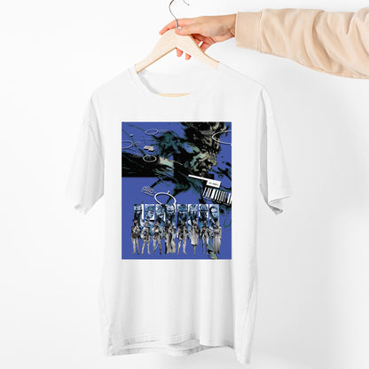 MGS 4 Promotional Cover Unisex T-shirt, Gamer Shirt, Gaming Gift