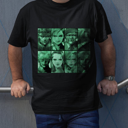 Metal Gear Solid Codec Portraits  Premium Unisex T-shirt