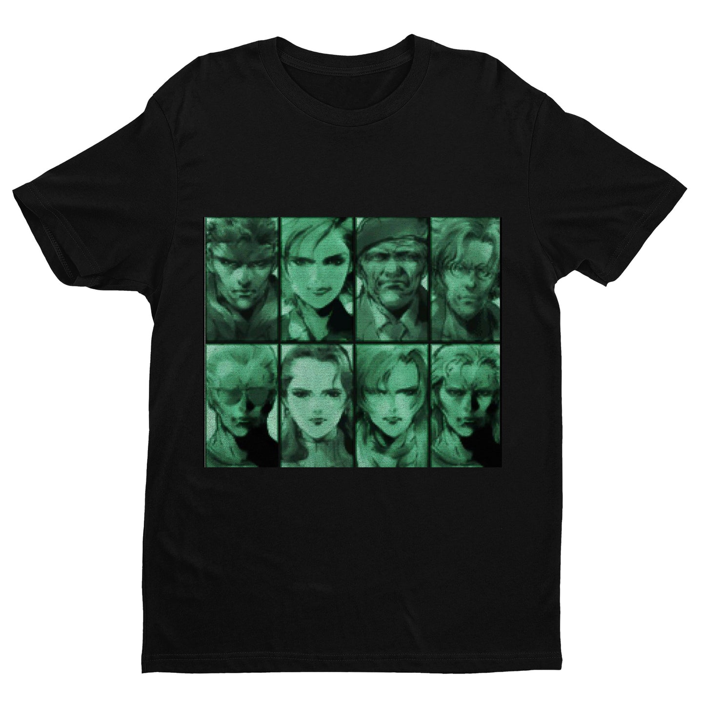 Metal Gear Solid Codec Portraits  Premium Unisex T-shirt