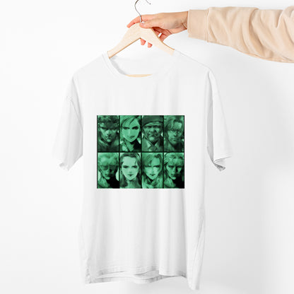 Metal Gear Solid Codec Portraits  Premium Unisex T-shirt