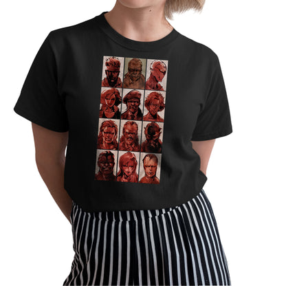Metal Gear Solid  Foxhound Profiles Premium Unisex T-shirt