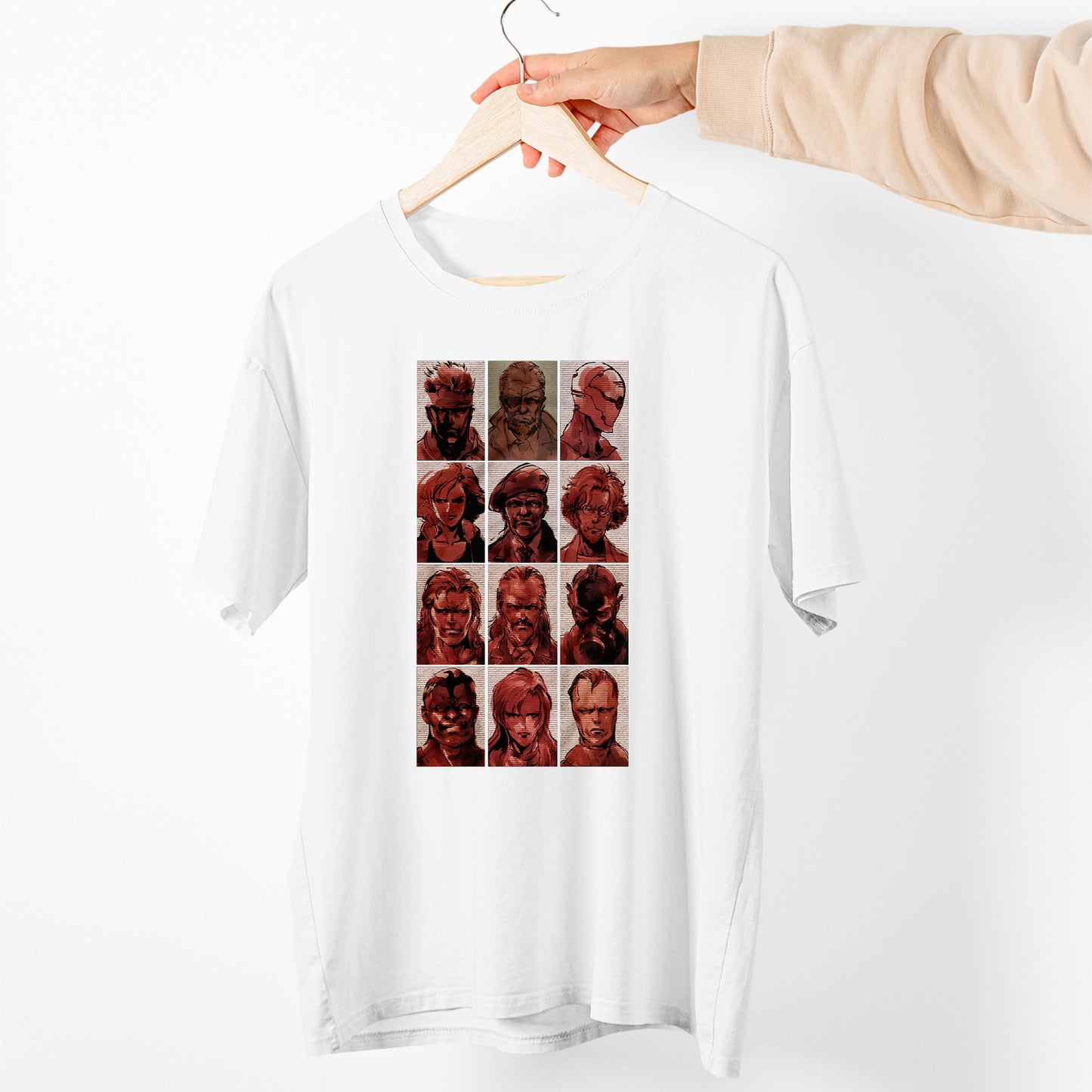 Metal Gear Solid  Foxhound Profiles Premium Unisex T-shirt