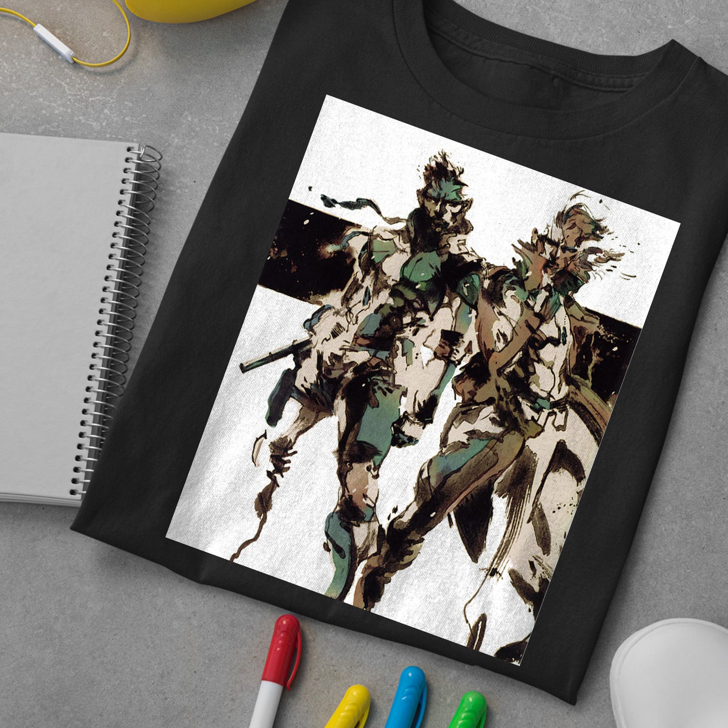 MGS Snake Brother V2 Unisex T-shirt, Gamer Shirt, Gaming Gift